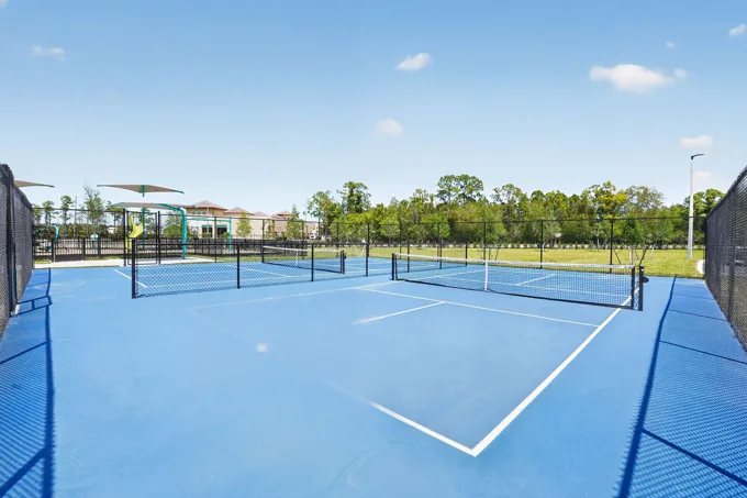 Outdoor sports court at Entrada Apartments, Cape Coral